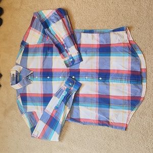 XL men's button ups shirt